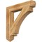 Ekena Millwork Imperial Arts & Crafts Rough Sawn Bracket, Western Red Cedar, 6"W x 38"D x 38"H BKT06X38X38IMP03RWR - alternate 1